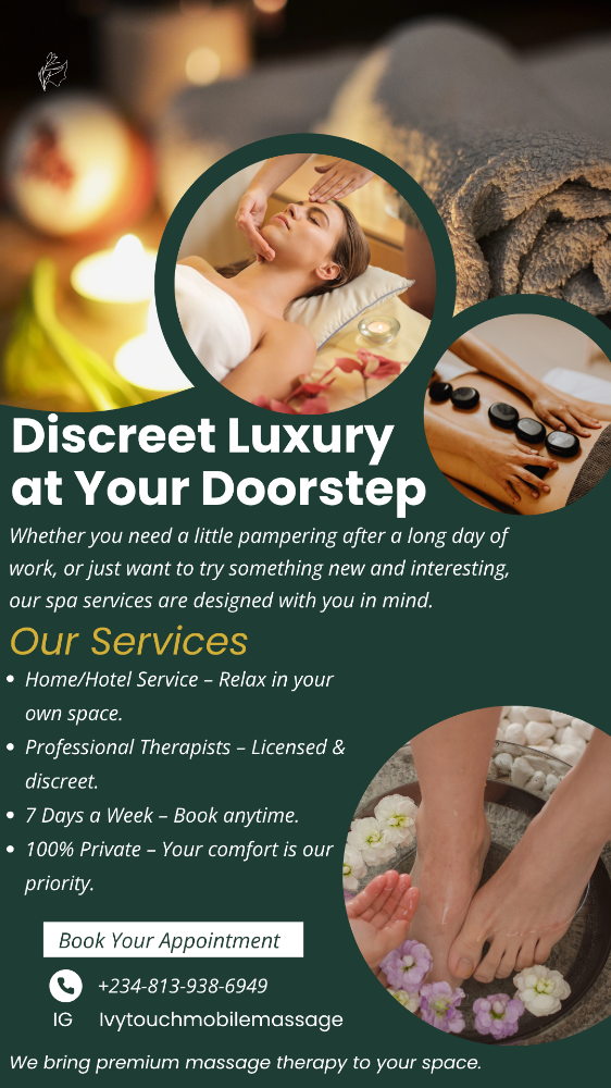 Ivytouch mobile massage
